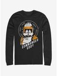 Plus Size Star Wars: The Clone Wars Commander Cody Long-Sleeve T-Shirt, BLACK, hi-res