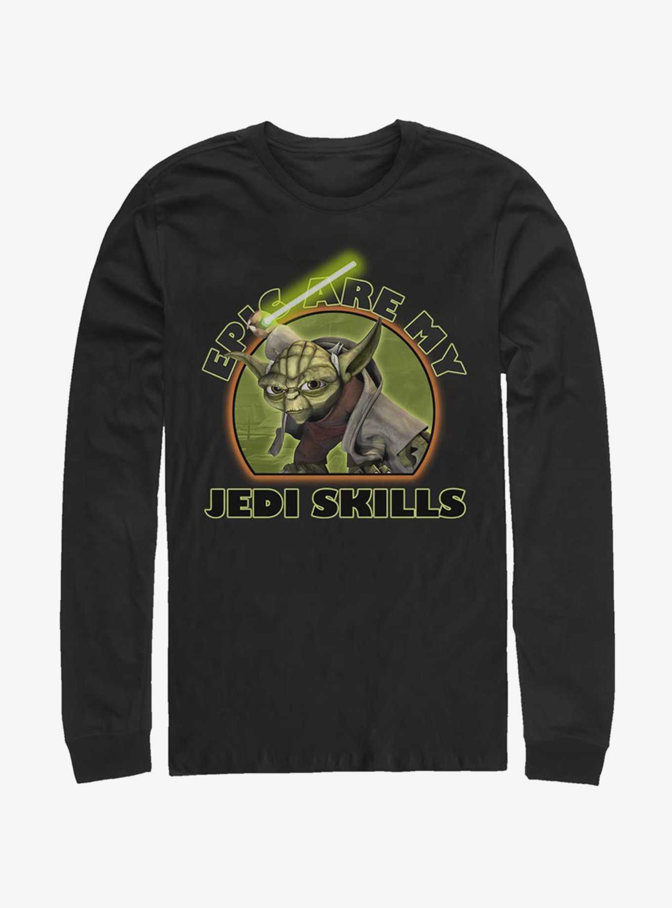 Star Wars: The Clone Wars Yoda Jedi Skills Long-Sleeve T-Shirt, , hi-res
