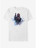 Star Wars: The Clone Wars Hunter Angled T-Shirt, WHITE, hi-res
