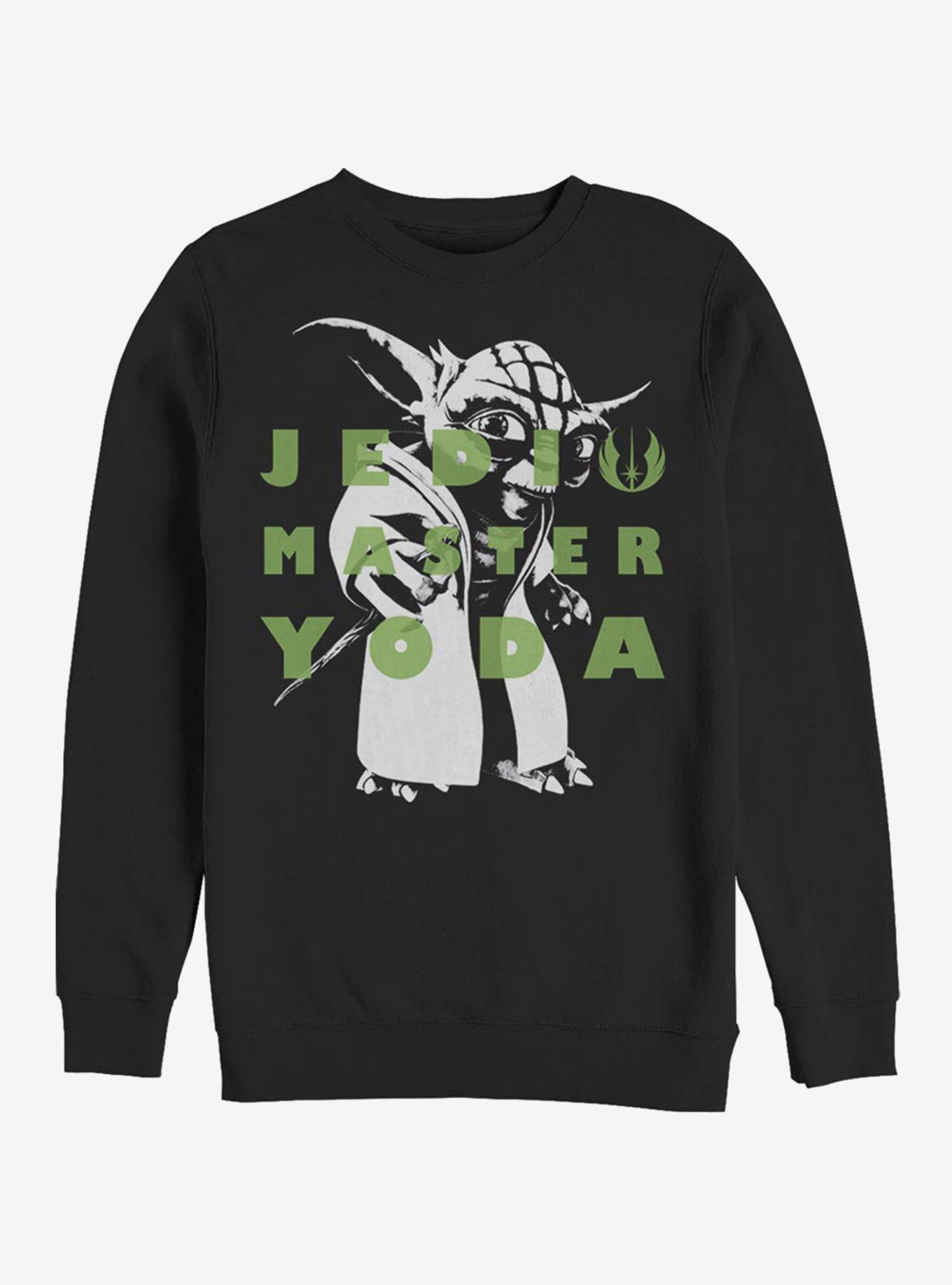 Star Wars: The Clone Wars Yoda Text Sweatshirt, , hi-res