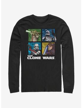 Star Wars: The Clone Wars Panel Four Long-Sleeve T-Shirt, , hi-res