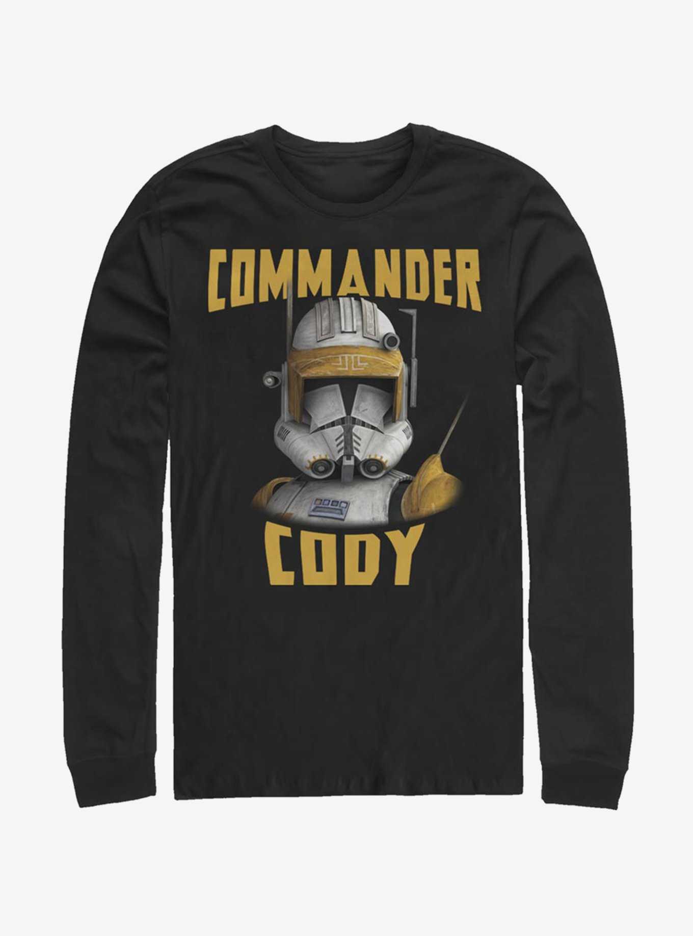 Star Wars: The Clone Wars Commander Cody Helmet Long-Sleeve T-Shirt, , hi-res