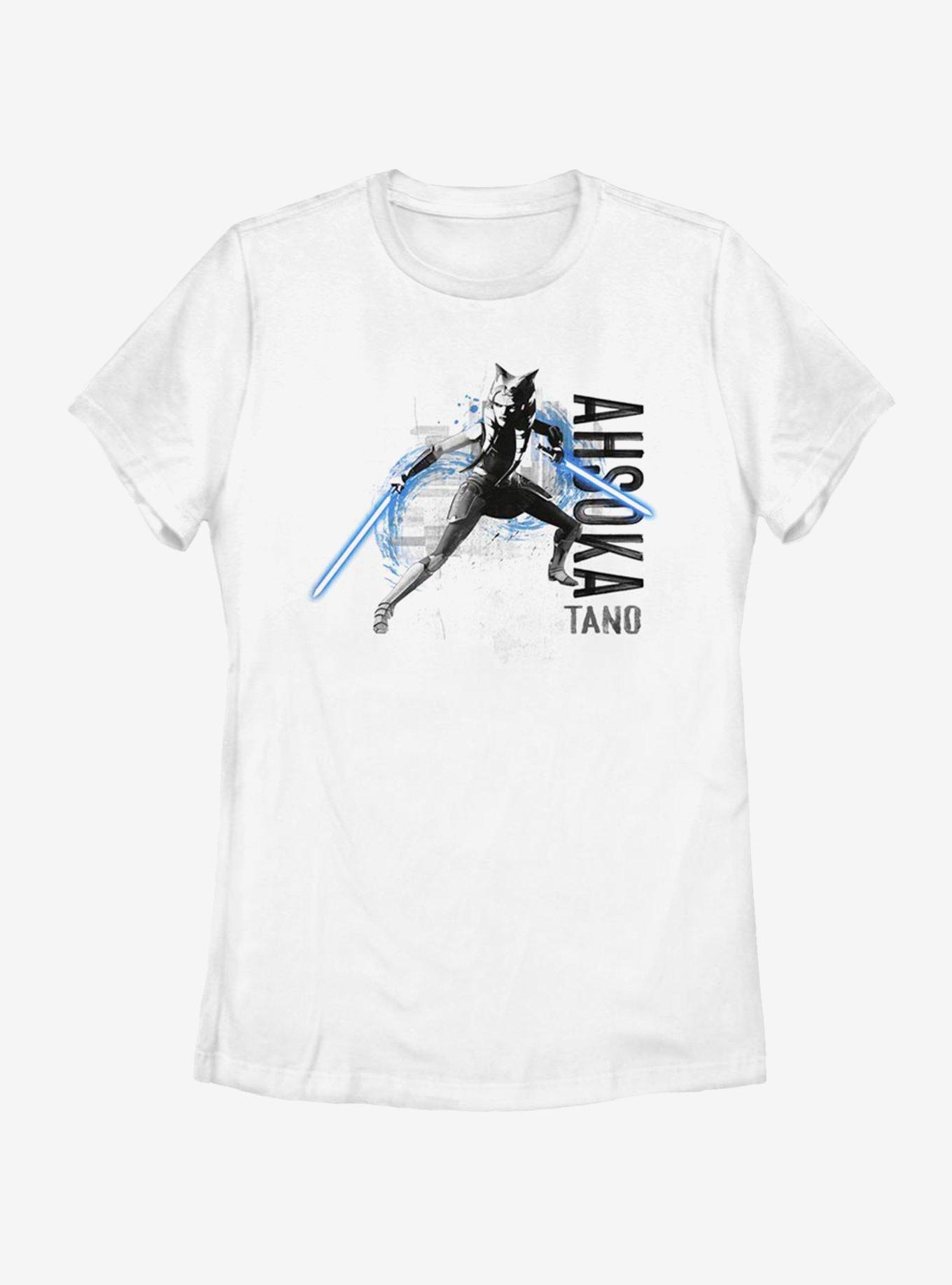 Star Wars: The Clone Wars Ahsoka Collage Womens T-Shirt, , hi-res