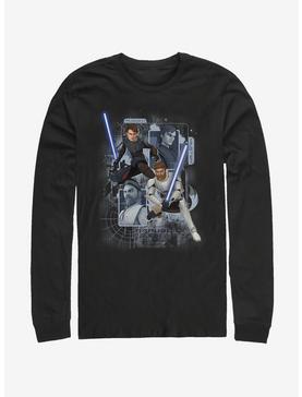 Star Wars: The Clone Wars Schematic Shot Long-Sleeve T-Shirt, , hi-res