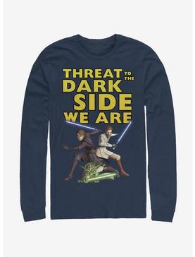 Plus Size Star Wars: The Clone Wars Threat We Are Long-Sleeve T-Shirt, , hi-res