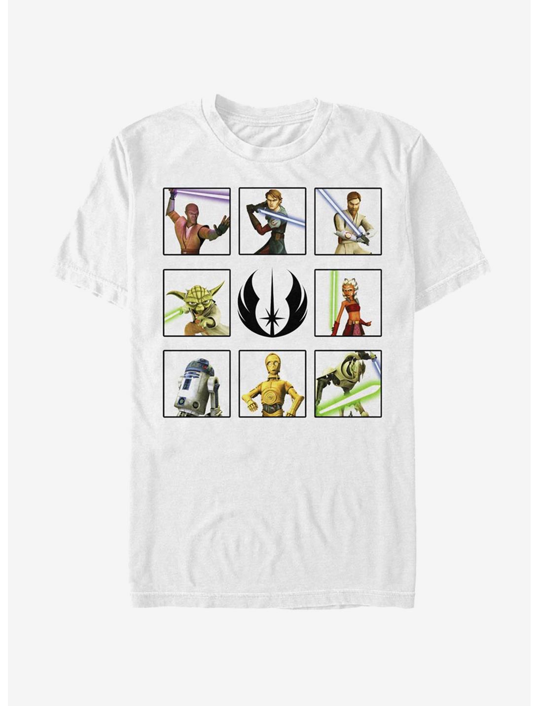 Star Wars: The Clone Wars Box Up T-Shirt, WHITE, hi-res