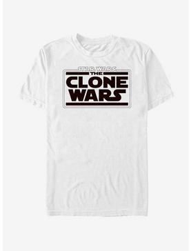 Plus Size Star Wars: The Clone Wars Logo T-Shirt, , hi-res