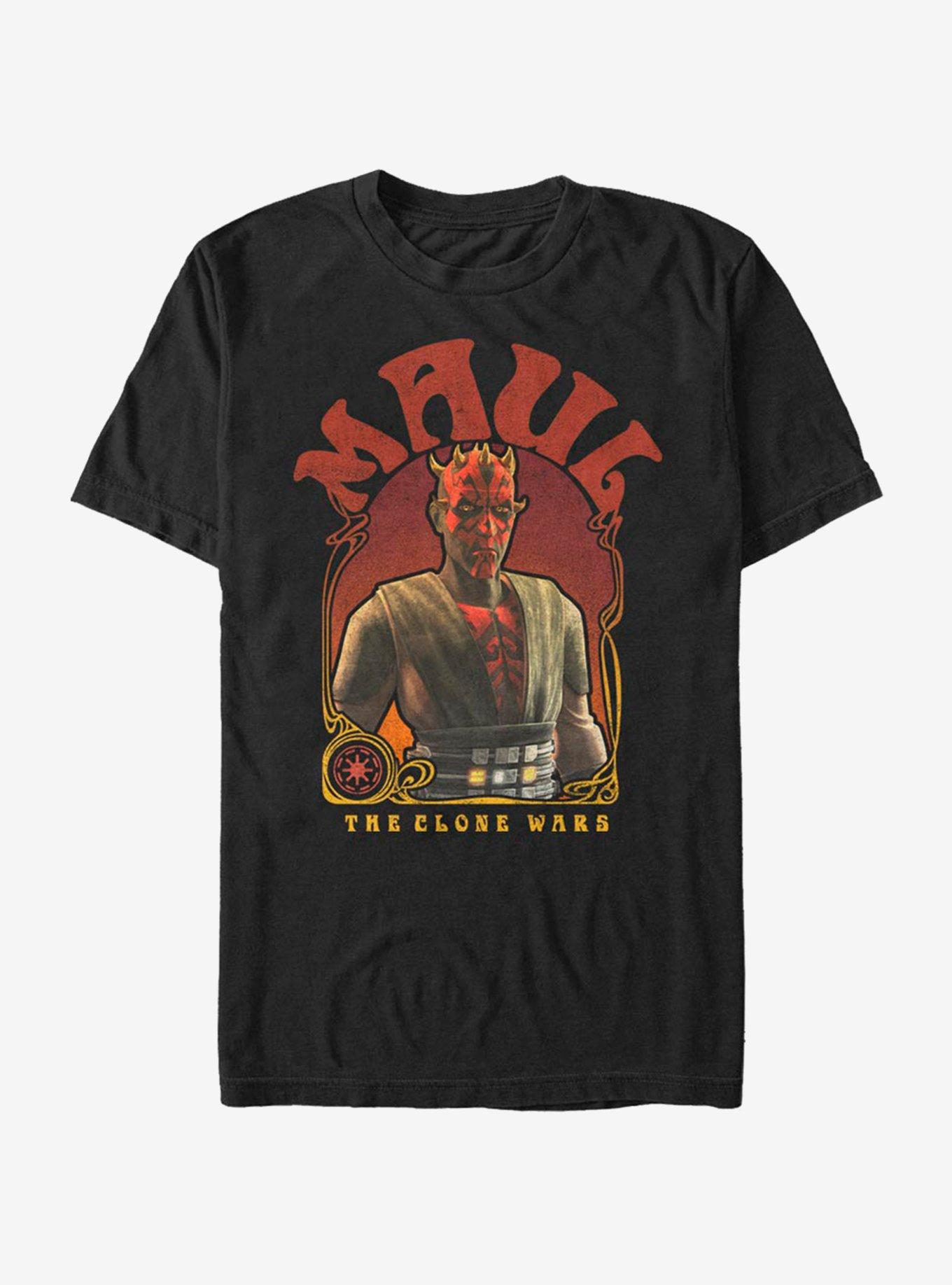 Star Wars: The Clone Wars Maul Nouveau T-Shirt, BLACK, hi-res