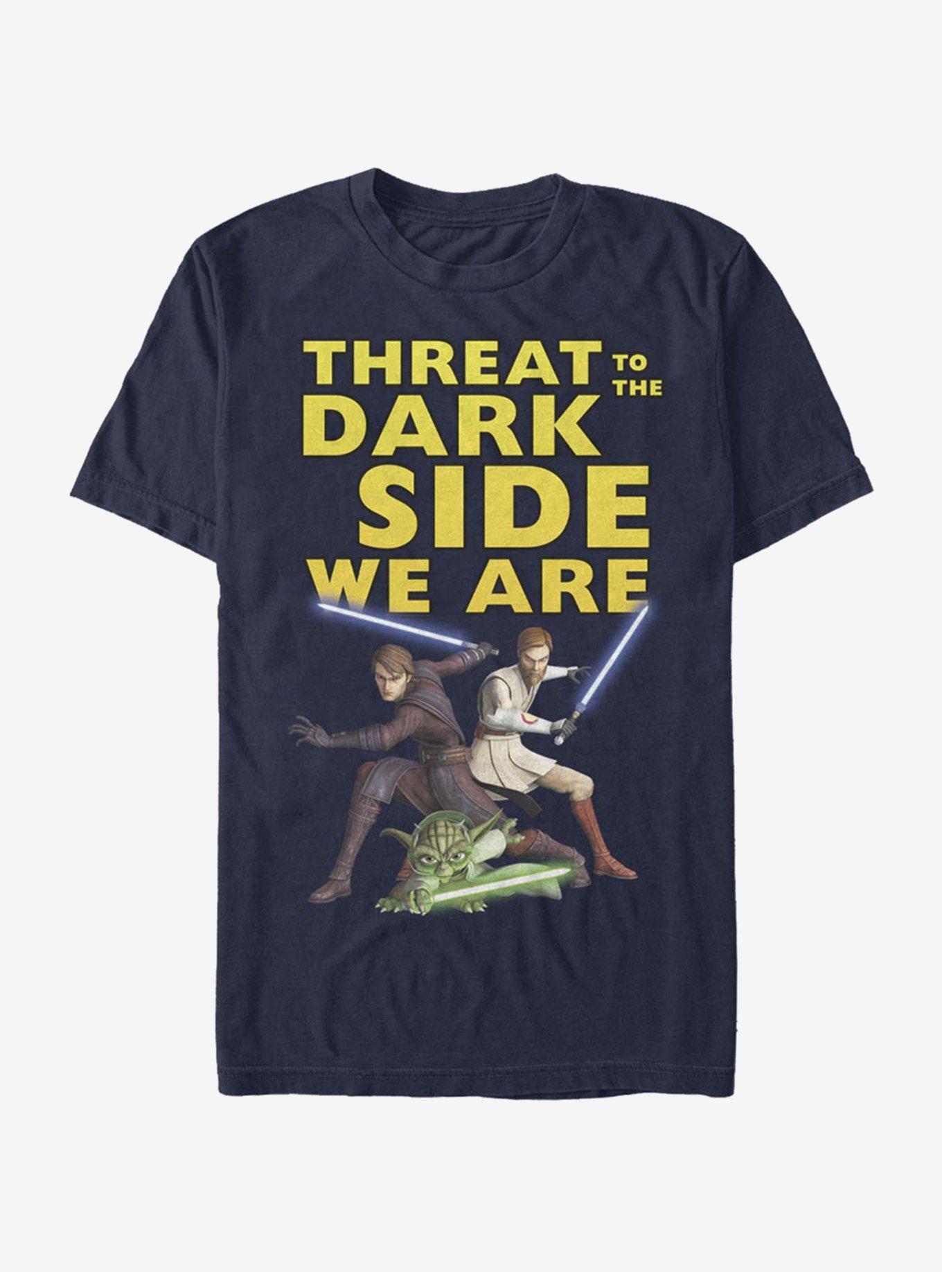 Star Wars: The Clone Wars Threat We Are T-Shirt, NAVY, hi-res