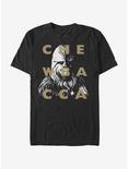 Plus Size Star Wars: The Clone Wars Chewbacca Text T-Shirt, BLACK, hi-res