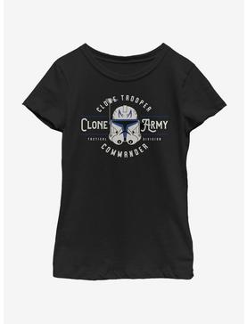 Star Wars: The Clone Wars Clone Army Emblem Youth Girls T-Shirt, , hi-res