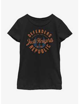 Star Wars: The Clone Wars Jedi Knights Emblem Youth Girls T-Shirt, , hi-res
