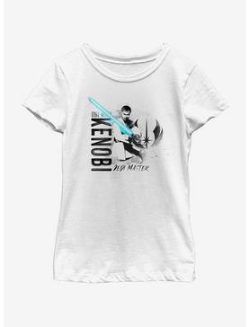 Star Wars: The Clone Wars Kenobi Collage Youth Girls T-Shirt, , hi-res