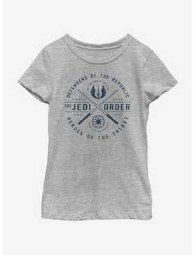 Star Wars: The Clone Wars Jedi Order Emblem Youth Girls T-Shirt, , hi-res