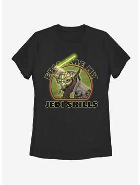 Star Wars: The Clone Wars Yoda Jedi Skills Womens T-Shirt, , hi-res