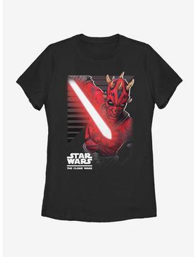Star Wars: The Clone Wars Maul Strikes Womens T-Shirt, , hi-res