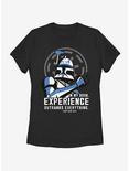 Plus Size Star Wars: The Clone Wars Outranks Everything Womens T-Shirt, BLACK, hi-res