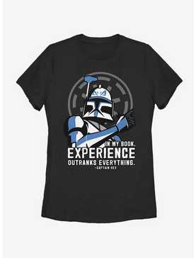 Star Wars: The Clone Wars Outranks Everything Womens T-Shirt, , hi-res