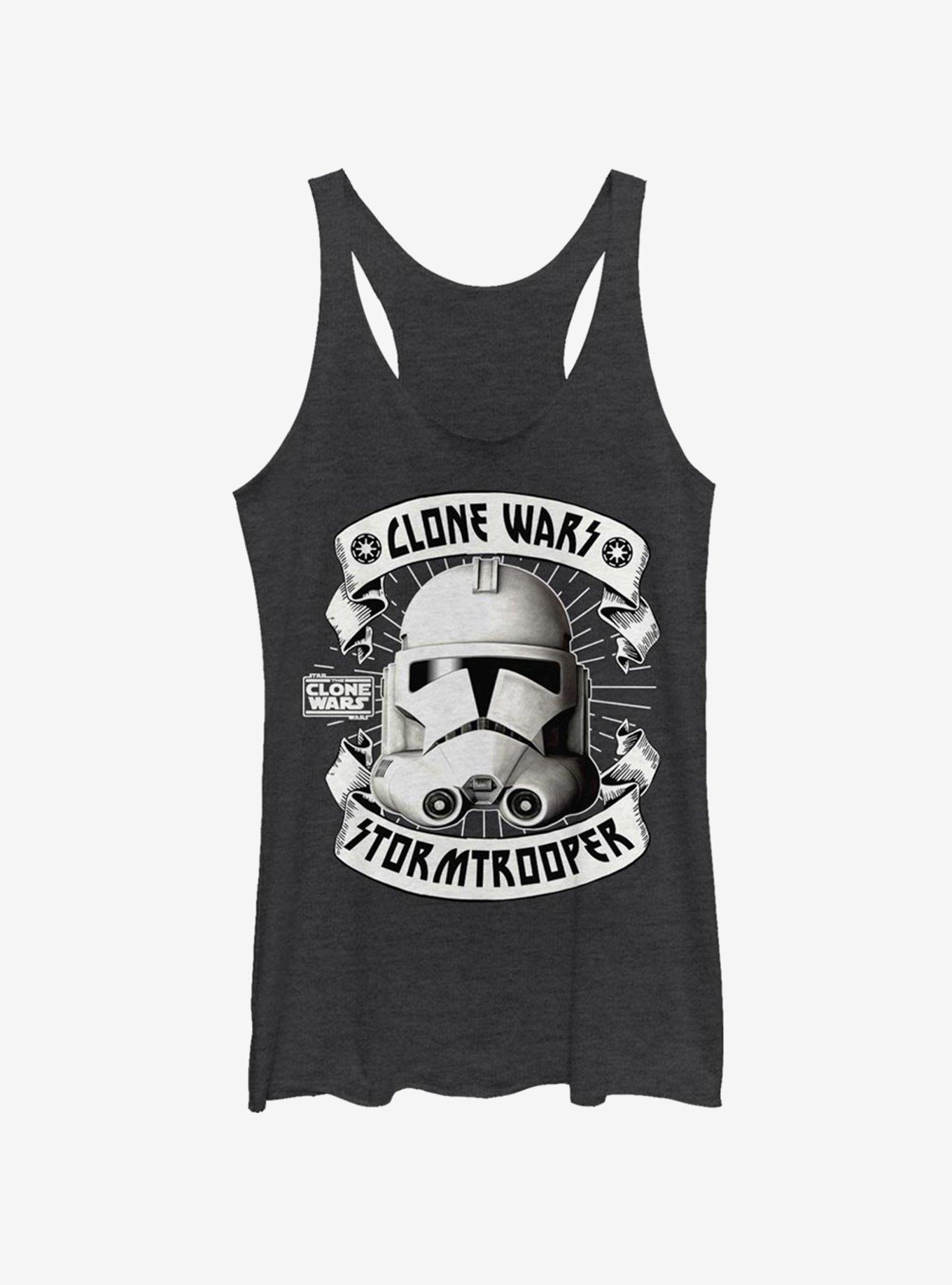 Star Wars: The Clone Wars Banner Trooper Womens Tank Top, , hi-res