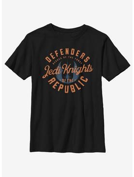 Star Wars: The Clone Wars Jedi Knights Emblem Youth T-Shirt, , hi-res