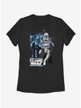 Star Wars: The Clone Wars Captain Rex Trooper Womens T-Shirt, BLACK, hi-res