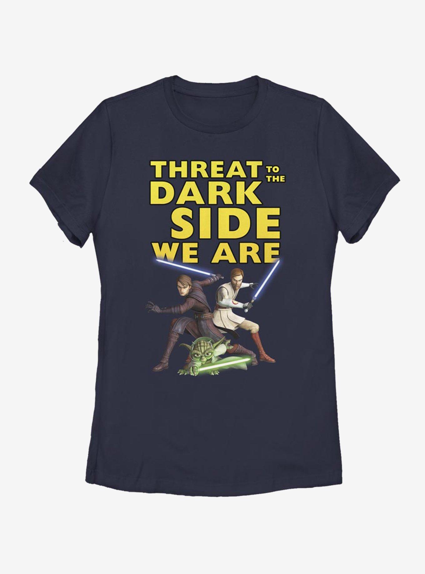 Star Wars: The Clone Wars Threat We Are Womens T-Shirt, BLACK, hi-res