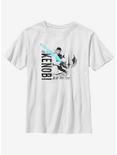 Star Wars: The Clone Wars Kenobi Collage Youth T-Shirt, WHITE, hi-res