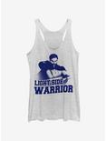 Star Wars: The Clone Wars Light Side Warrior Womens Tank Top, WHITE HTR, hi-res