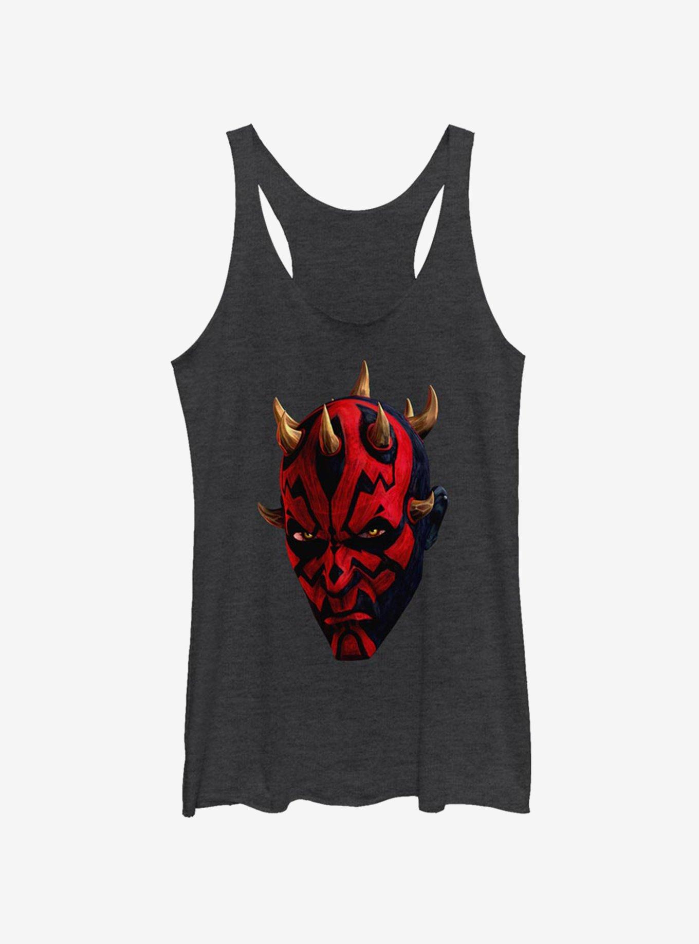 Star Wars: The Clone Wars Maul Face Womens Tank Top, , hi-res