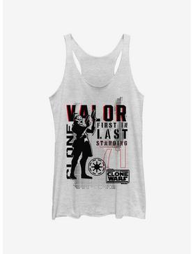 Plus Size Star Wars: The Clone Wars Valor Troop Womens Tank Top, , hi-res