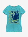 Star Wars: The Clone Wars Jedi Group Youth Girls T-Shirt, TAHI BLUE, hi-res