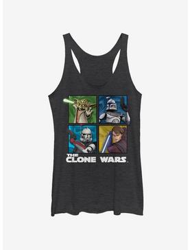 Star Wars: The Clone Wars Panel Four Womens Tank Top, , hi-res