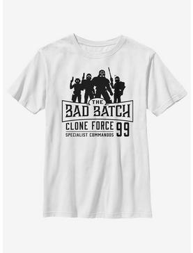 Star Wars: The Clone Wars Bad Batch Emblem Youth T-Shirt, , hi-res