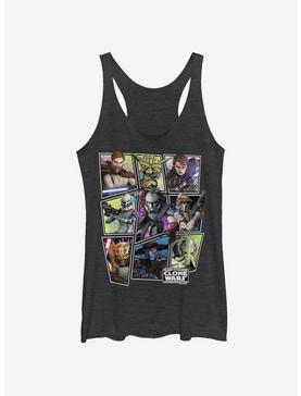 Star Wars: The Clone Wars Scattered Group Womens Tank Top, , hi-res
