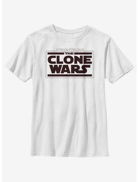 Star Wars: The Clone Wars Logo Youth T-Shirt, , hi-res