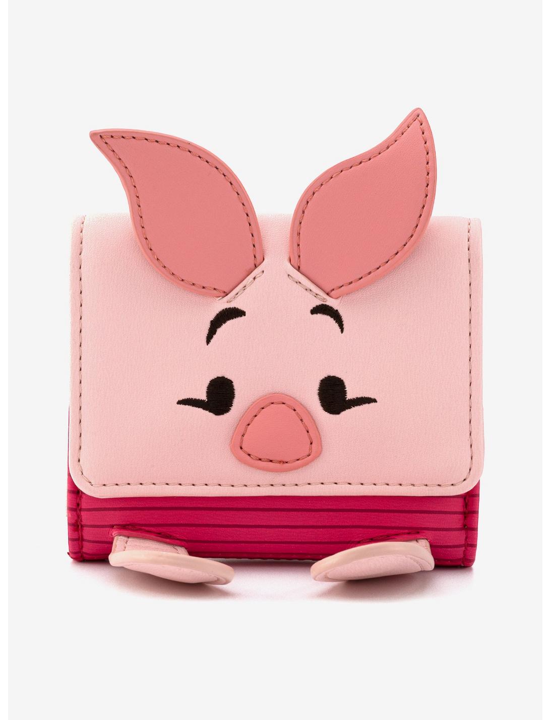 Loungefly Disney Winnie The Pooh Piglet Flap Wallet, , hi-res