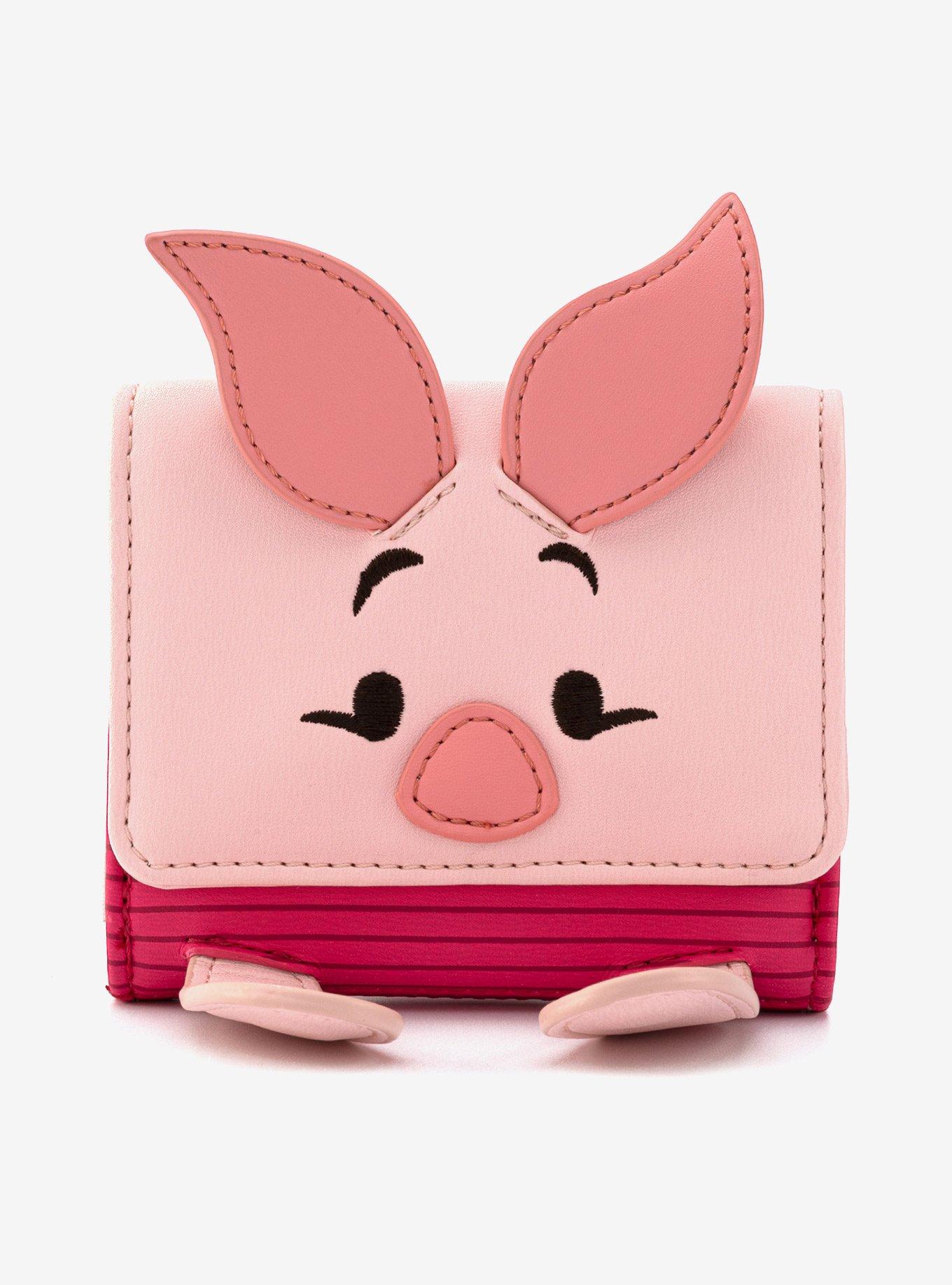 Loungefly Disney Winnie The Pooh Piglet Flap Wallet, , hi-res