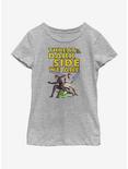 Star Wars: The Clone Wars Threat We Are Youth Girls T-Shirt, ATH HTR, hi-res