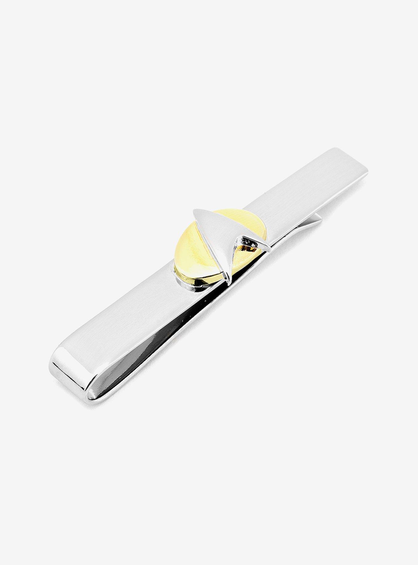 Star Trek Two Tone Star Trek Delta Shield Tie Bar, , hi-res