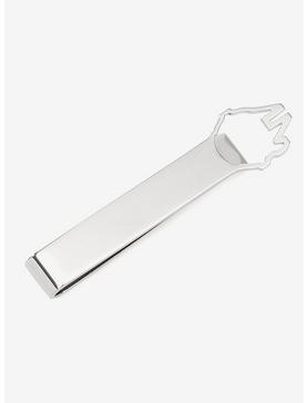 Star Wars Millennium Falcon Sterling Silver Cutout Tie Bar, , hi-res