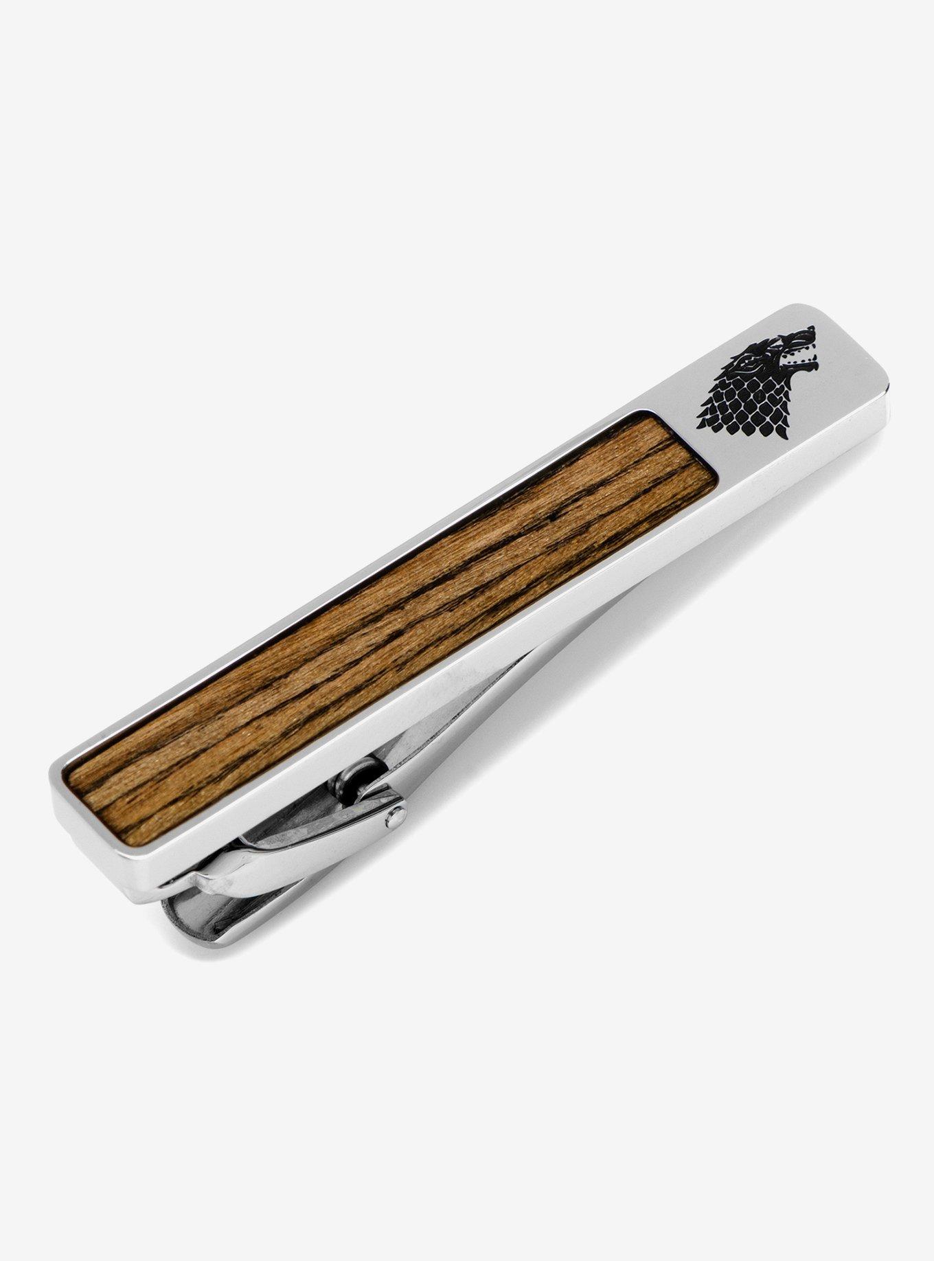 Game of Thrones Stark Inlaid Wood Tie Clip, , hi-res