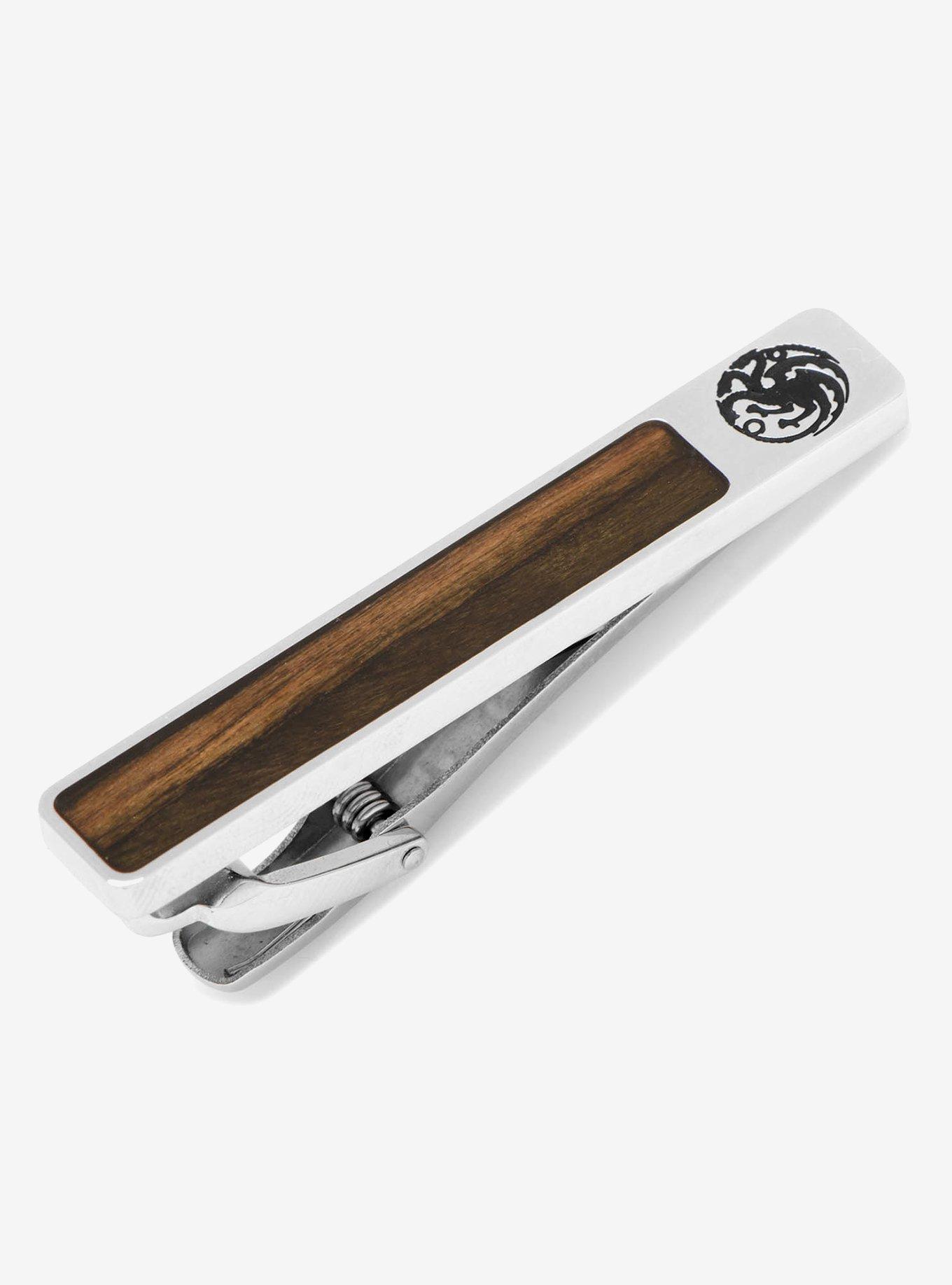 Game of Thrones Targaryen Inlaid Wood Tie Clip, , hi-res