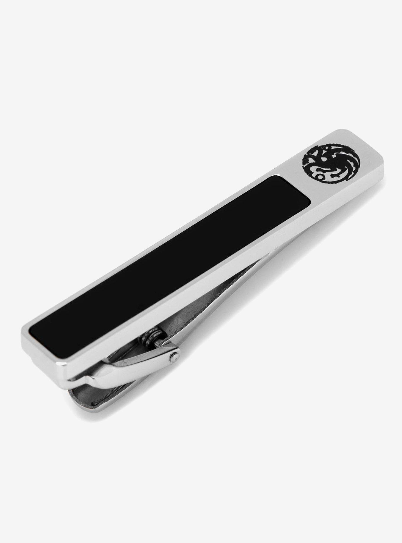 Game of Thrones Targaryen Onyx Tie Clip, , hi-res