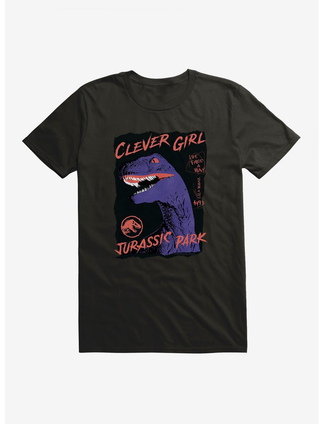 Jurassic Park Clever Girl T-Shirt, BLACK, hi-res