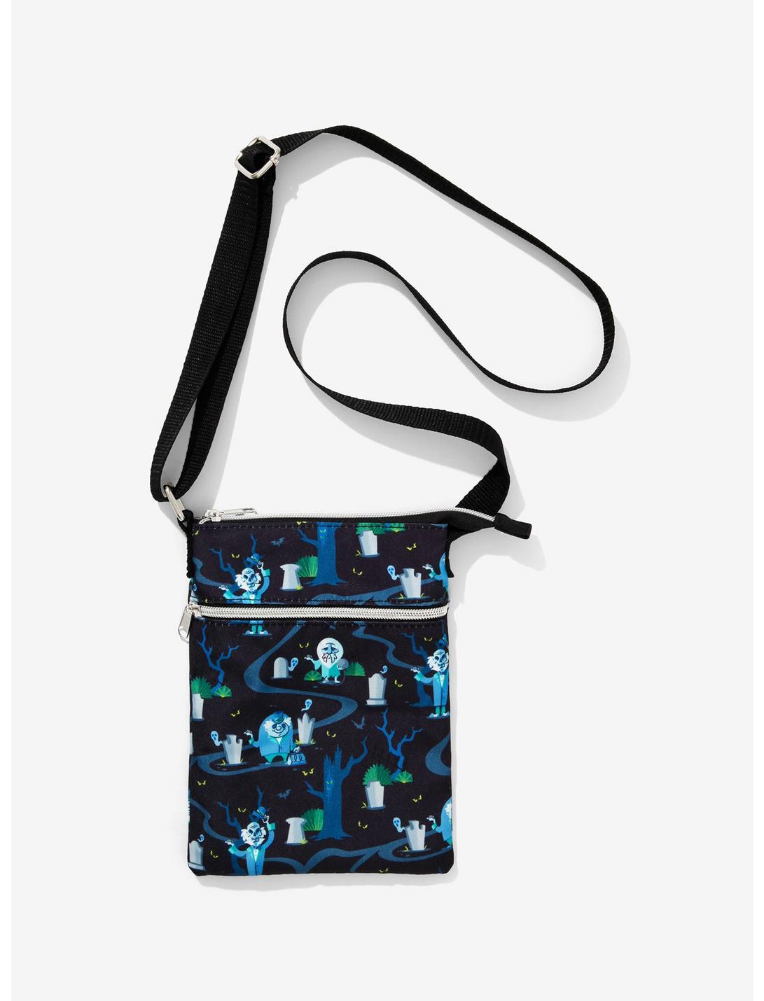 Loungefly Disney The Haunted Mansion Hitchhiking Ghosts Passport Crossbody Bag, , hi-res