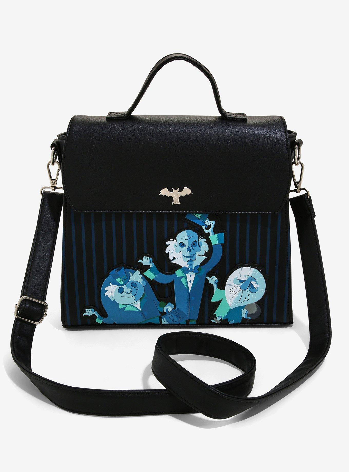 Loungefly Disney The Haunted Mansion Hitchhiking Ghosts Satchel Bag