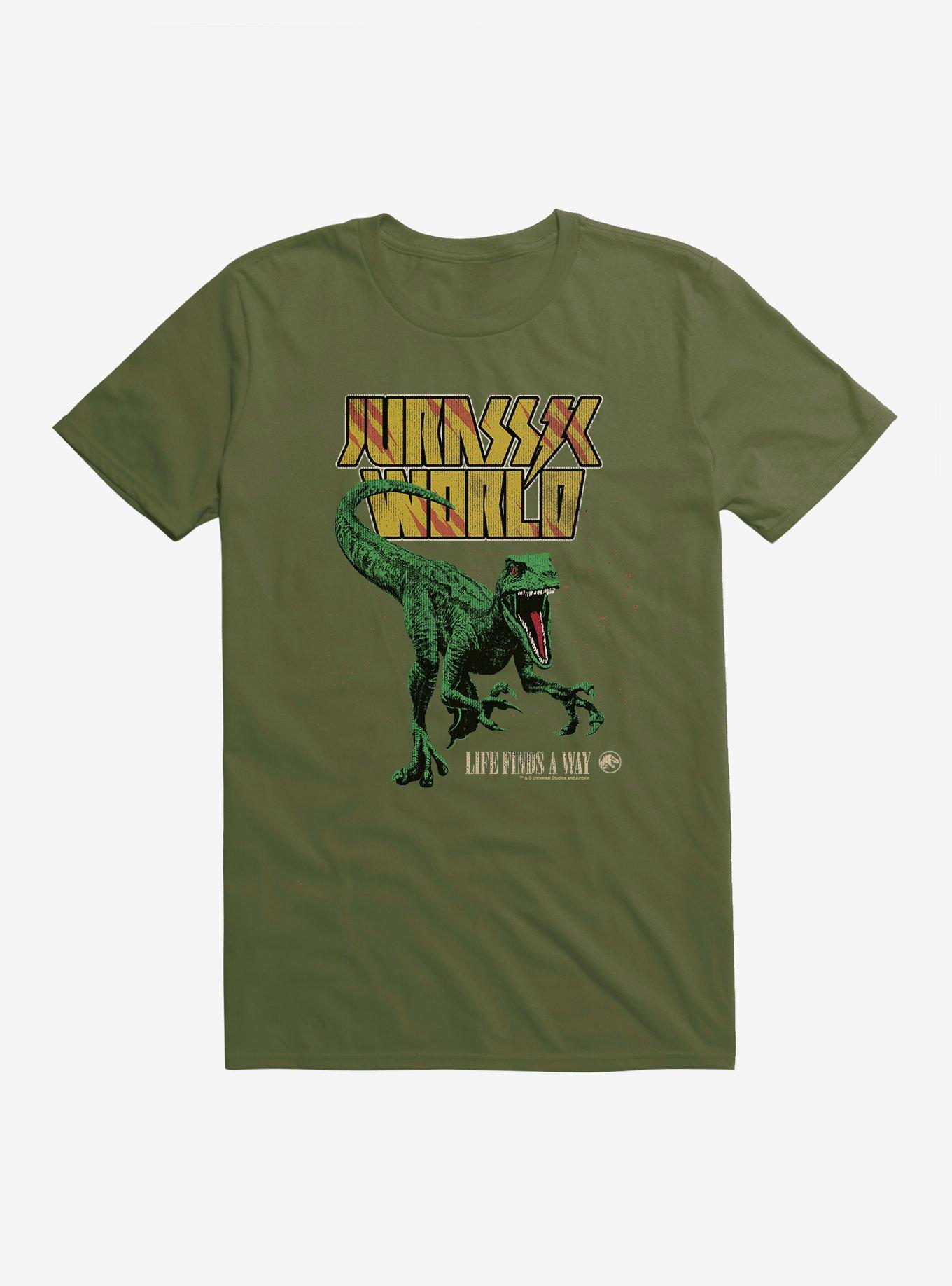 Jurassic Park Life Finds A Way T Shirt Hot Topic 9972