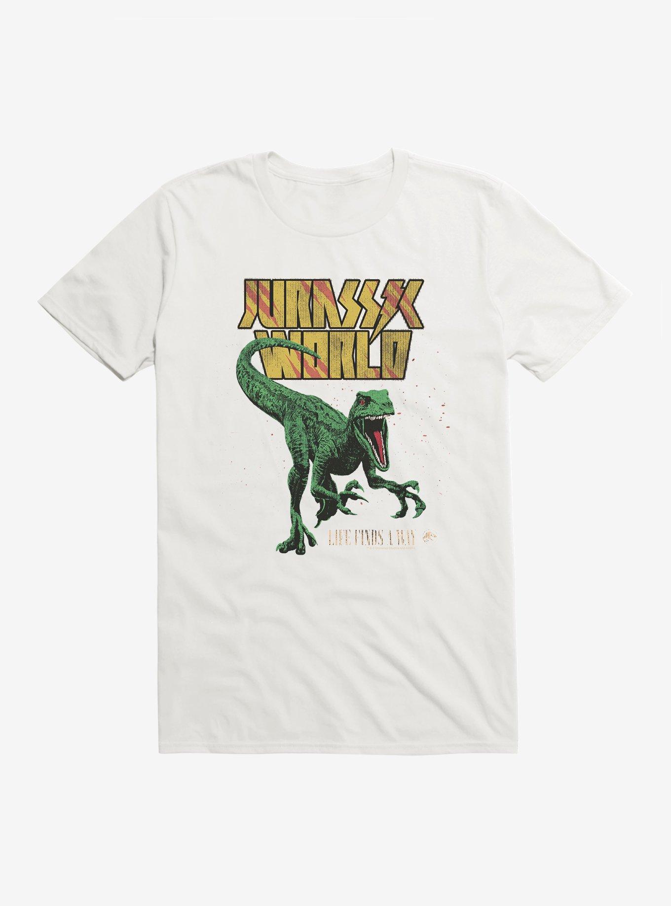 Jurassic Park Life Finds A Way T Shirt Hot Topic 1193