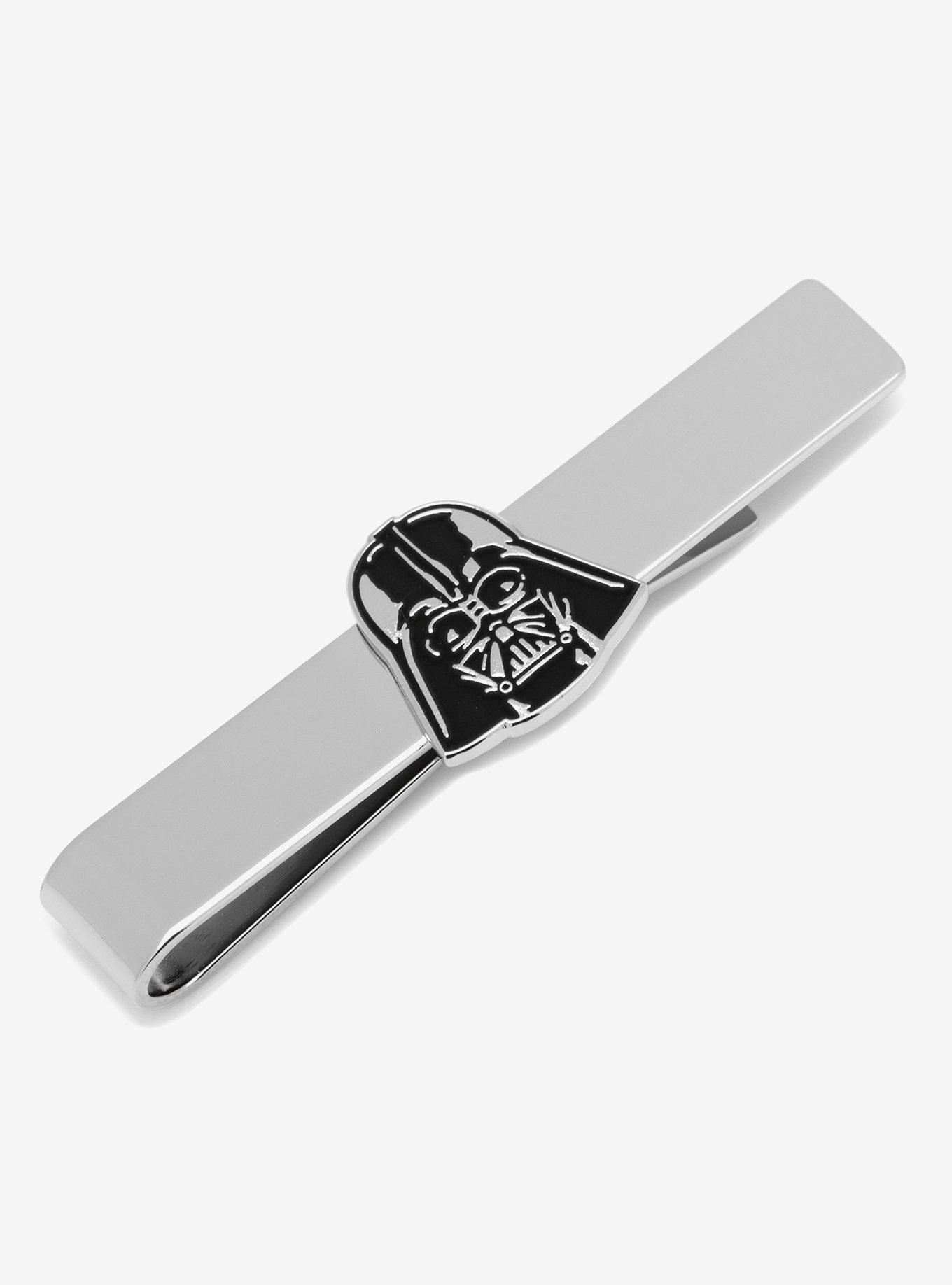 Star Wars Darth Vader Recessed Matte Black Tie Bar, , hi-res