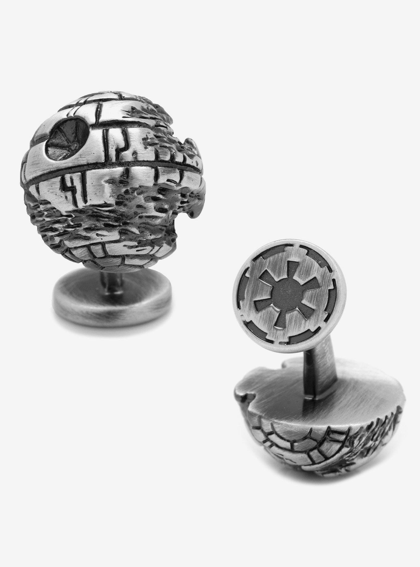 Star Wars 3D Death Star Ii Cufflinks, , hi-res